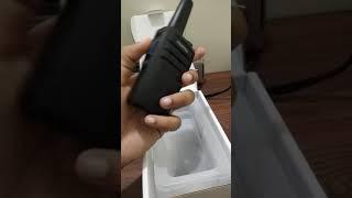 Vertel Digital Walkie Talkie license free unboxing/review part I