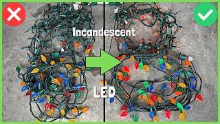 How to Find Bad Christmas Light Bulbs Quickly!  LED or Incandescent