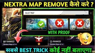 NEXTRA MAP DELETE KESE KARE | HOW TO PLAY ONLY BERMUDA MAP IN BR & CS RANK | NEXTRA MAP REMOVE KARE