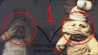 Little nightmares/twin chef real face part 1