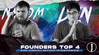 NAPOM vs DEN | Top 4 | The Founders Tournament | American Beatbox Championships 2022