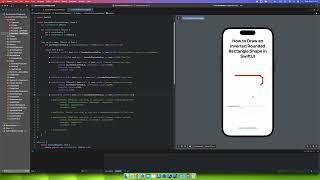 How to Draw an Inverted Rounded Rectangle Shape in SwiftUI