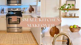 DIY SMALL Kitchen Makeover! Minimalist Scandinavian ft. Tic Tac Tiles