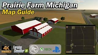 Prairie Farm Michigan | Map Guide | Farming Simulator 25