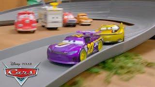 Epic Race Showdown with Carstin "Ace" Dillion vs Bubba Wheelhouse! | Pixar Cars