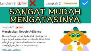 Cara mengatasi google adsense yang error || google adsense