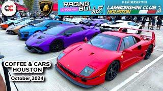 Lamborghini Day at Coffee & Cars Houston (Oct 2024)