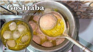 Kashmiri wazwan style mutton Goshtaba|How to make Wazwan style Goshtaba at home|Goshtaba recipe.