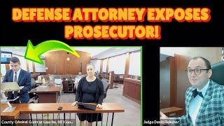 Defense Attorney EXPOSES Prosecutor: No Probable Cause Found By Judge Fleischer!