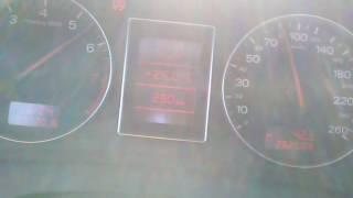 Audi A4 B6 1.8T 163KM acceleration stock