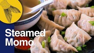 Momo Recipe: Steamed Pork Momo: Easy Pork Dumplings | Momo Recipe in Bengali