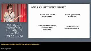 2023 LLVM Dev Mtg - Generalized Mem2Reg for MLIR and how to use it