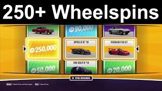 Forza Horizon 5 Super Wheelspin Opening... 100+ Super Wheelspins and 150+ Wheelspins