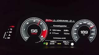 Audi A6 C8 3.0 TDI 286ps 0-250 acceleration