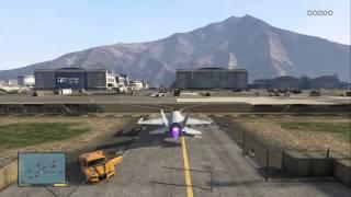 Gta V: Epic police chase (Adder + jet + tank) and escaping