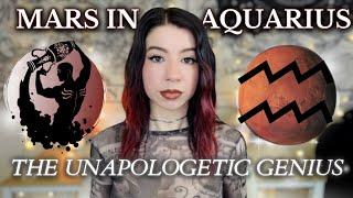 MARS in AQUARIUS Woman & Man ️ your SENSUALITY & DRIVEMars in ASTROLOGY (astrology for BEGINNERS)