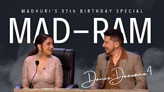 Madhuri Dixit | Birthday on Dance Deewane s4 with Dr. Nene