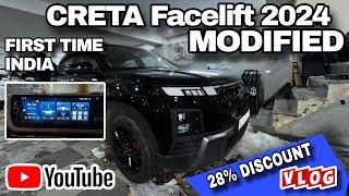 CRETA FACELIFT MODIFIED New Nob Stereo First Time in India  28% Discount 