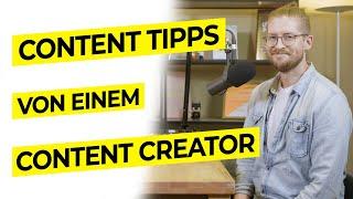 VIDEO & AUDIO TIPPS für Anfänger | Tipps vom Content Creator