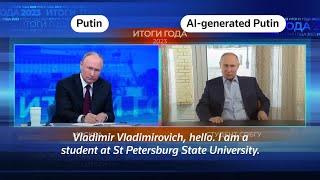 Putin confronts his AI 'double' | Reuters