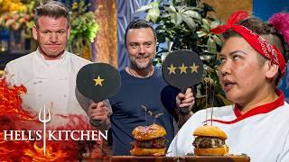 The Sliders Get Rated by Chef Ramsay & David Myers | Hell's Kitchen