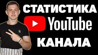 Статистика моего Youtube канала | Творческая студия Youtube