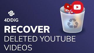 [5 Ways] How to Find and Recover Deleted YouTube Videos 2024? Step-by-Step Tutorial