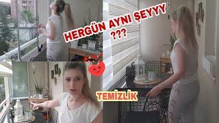 #temizlik #günlükvlog #temizlikvlog HERGÜN AYNI ŞEYTEMİZLİK GÜNLÜK BALKON TEMİZLİĞİ