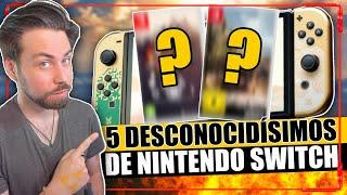 5 JUEGAZOS DECONOCIDÍSIMOS y LOQUÍSIMOS de Nintendo Switch que DEBES PROBAR