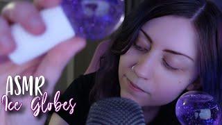 ASMR // Ice Globes (Liquid Sounds, Visual Triggers)