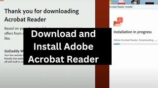 Installing Adobe Acrobat Reader on Your PC/Mac"[2025 Update]"