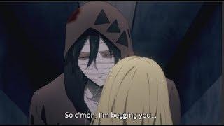 Satsuriku no Tenshi -  Zack hugs Rachel cute moment