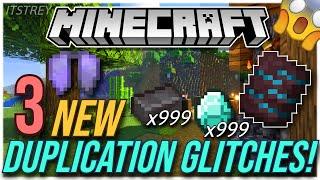 MINECRAFT 3 OP REALM DUPLICATION GLITCHES -WORKING- (Bedrock Minecraft 2024)