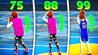I Tested EVERY 3PT RATING On NBA 2K24 In ONE Video..