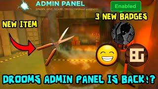 NEW DROOMS ADMIN PANEL SHOWCASE (The Remake)