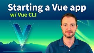 Creating a Vue 3 app w/ Vue CLI