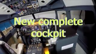 New complete Boeing 737-800 cockpit (by Opencockpits)