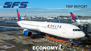 TRIP REPORT | Delta Airlines - 767 300 - New York (JFK) to Los Angeles (LAX) | Economy