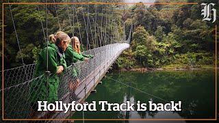 The Hollyford Track is reopened to adventurous New Zealand hikers