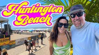 HUNTINGTON BEACH SURFING! + TK Burgers, Pacific City, The Wedge & AN AMAZING LOCAL SUSHI SPOT!