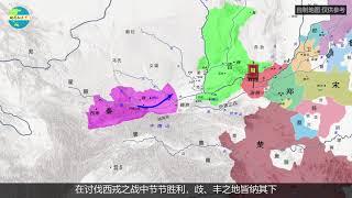 地图推演春秋争霸全过程 上集