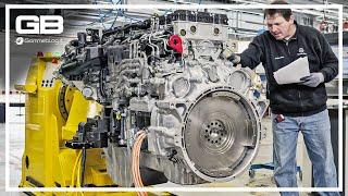 Mercedes Actros ASSEMBLY - Truck Engine PRODUCTION