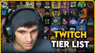 CharmQuell, Twitch Türkiye Tier List Yapıyor!