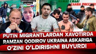 O‘ZBEK-TOJIKLAR DO‘STIMIZ EDI-PUTIN! RAMZAN KADIROV UKRAINA ASKARIGA O‘ZINI O‘LDIRISHINI BUYURDI