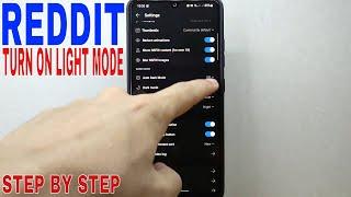   How To Turn On Light Mode On Reddit 