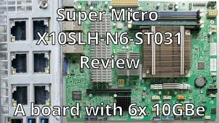 Super Micro X10SLH-N6-ST031 Review. How well can the 10GBe ports be used as a router?