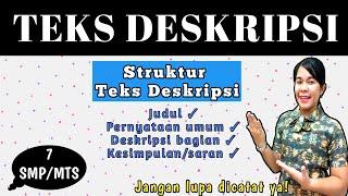 STRUKTUR TEKS DESKRIPSI