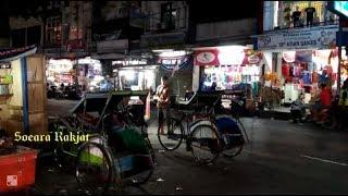 Pujasera Subang, Suasana Kota Subang Menjelang Malam