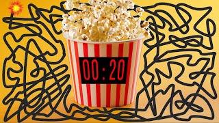 20 Second Timer Bomb [POPCORN]  #Shorts