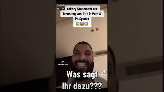 Yakary Statement zur Trennung von Life is Pain & Pa Sports #yakary #lifeispain #pasports #statement